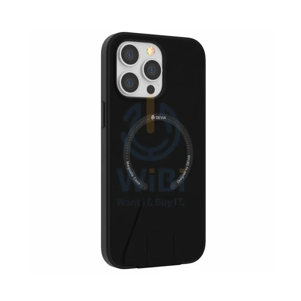 Devia Randy Series Magnetic Case with stand - Apple iPhone 14 Plus / Black Accessories > Mobiles & Tablets > Mobiles >