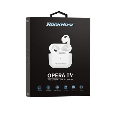 RockRose True Wireless Earbuds RRWE12 - White Accessories > Audio > Headphones