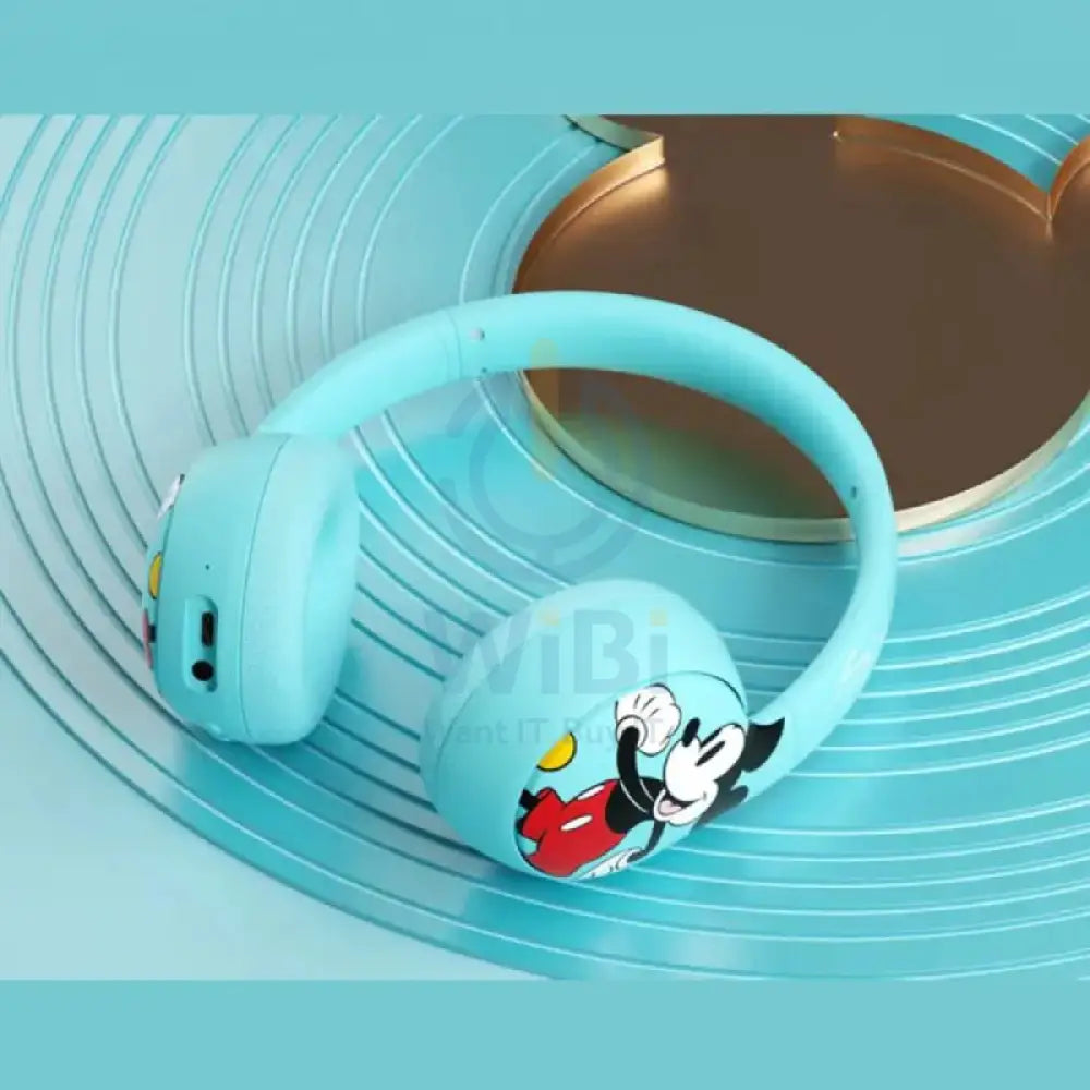 Disney LK-04 Bluetooth Wireless Kids Headset - Mickey Blue Accessories > Audio > Headphones