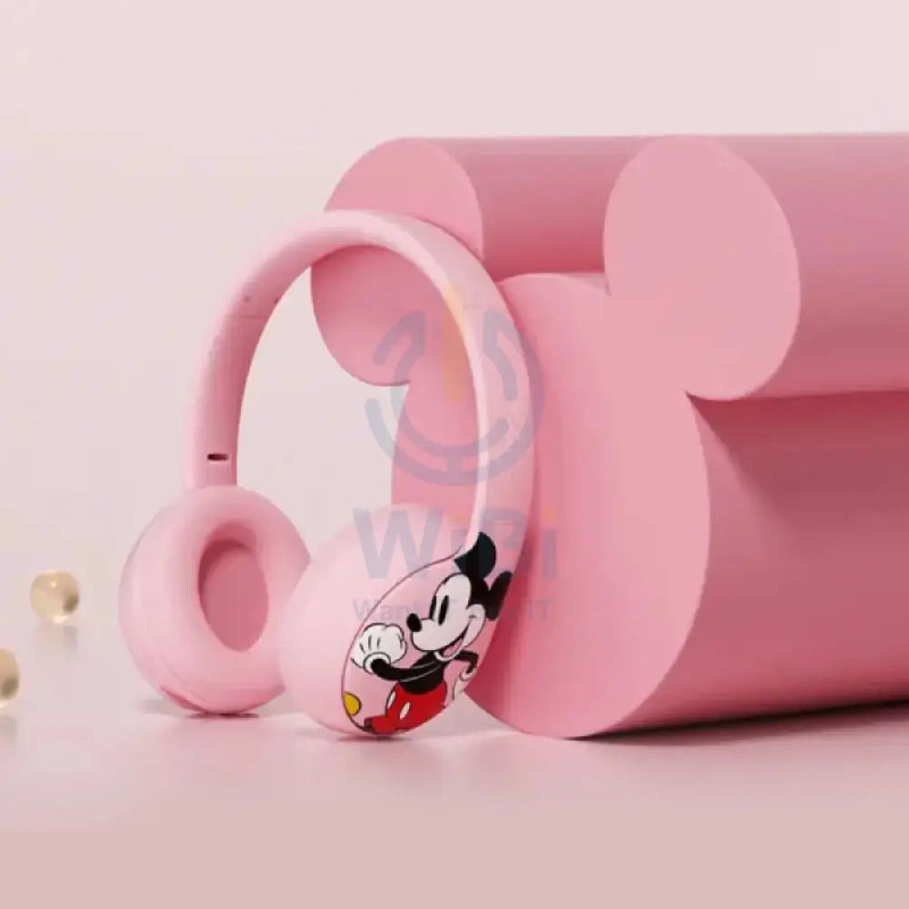 Disney LK-04 Bluetooth Wireless Kids Headset - Mickey Pink Accessories > Audio > Headphones