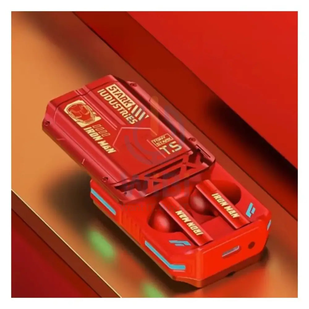 Disney QS-19 Bluetooth Wireless headphones - Ironman Red Accessories > Audio > Headphones