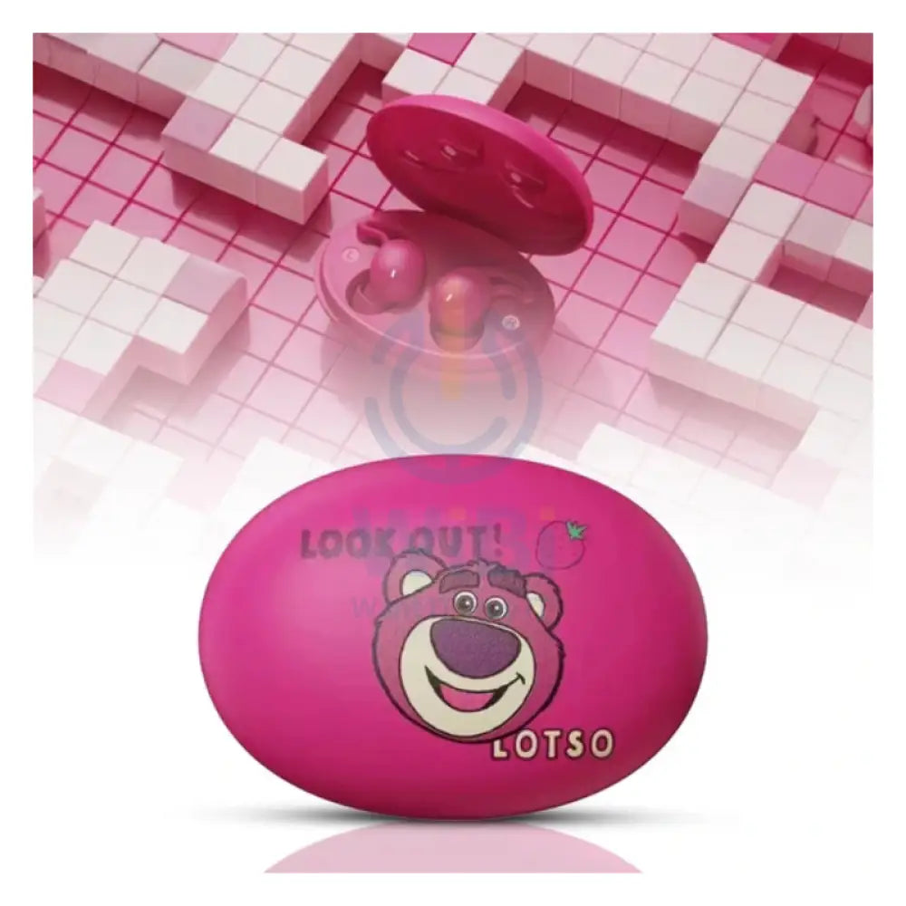 Disney QS-26 Bluetooth Wireless headphones - Lotso Pink Accessories > Audio > Headphones