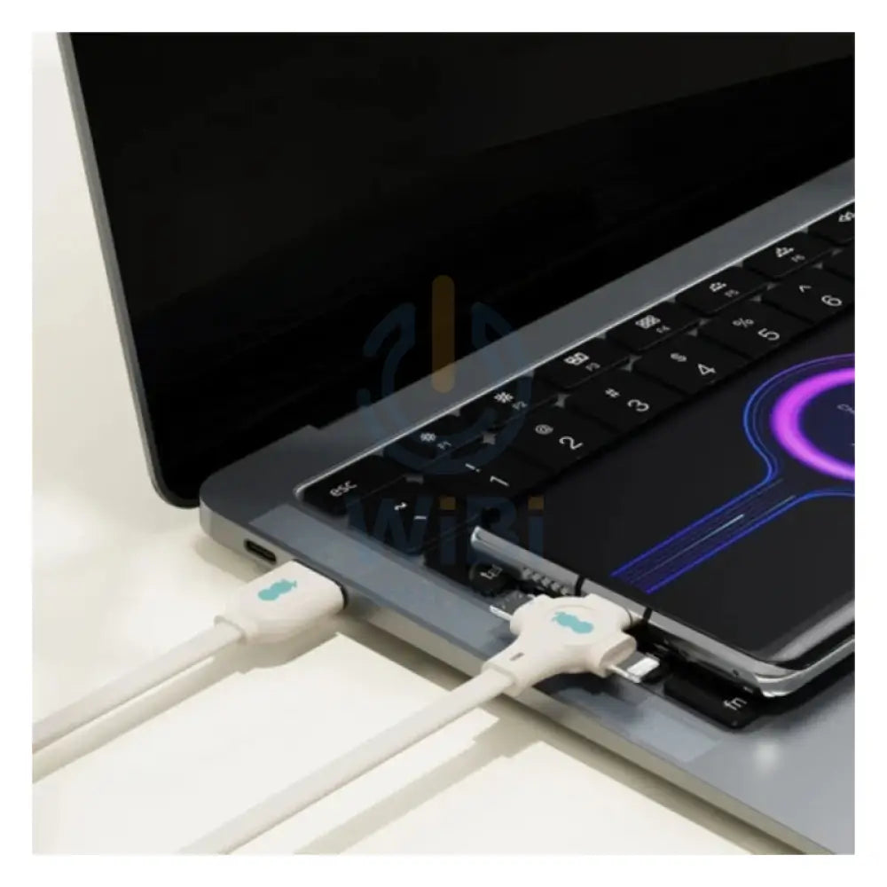 Disney QS-C01 100th anniversary one-to-three telescopic data cable - Mickey Beige Accessories > Cables & Converters >