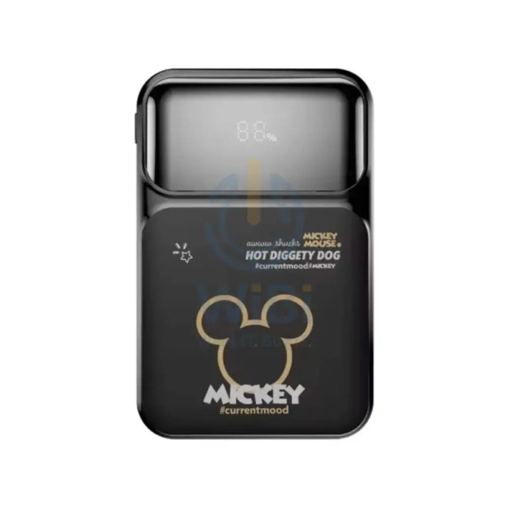 Disney QS-D02 Fast Charging Power Bank - 10,000mAh / Mickey Black Accessories > Power Bank