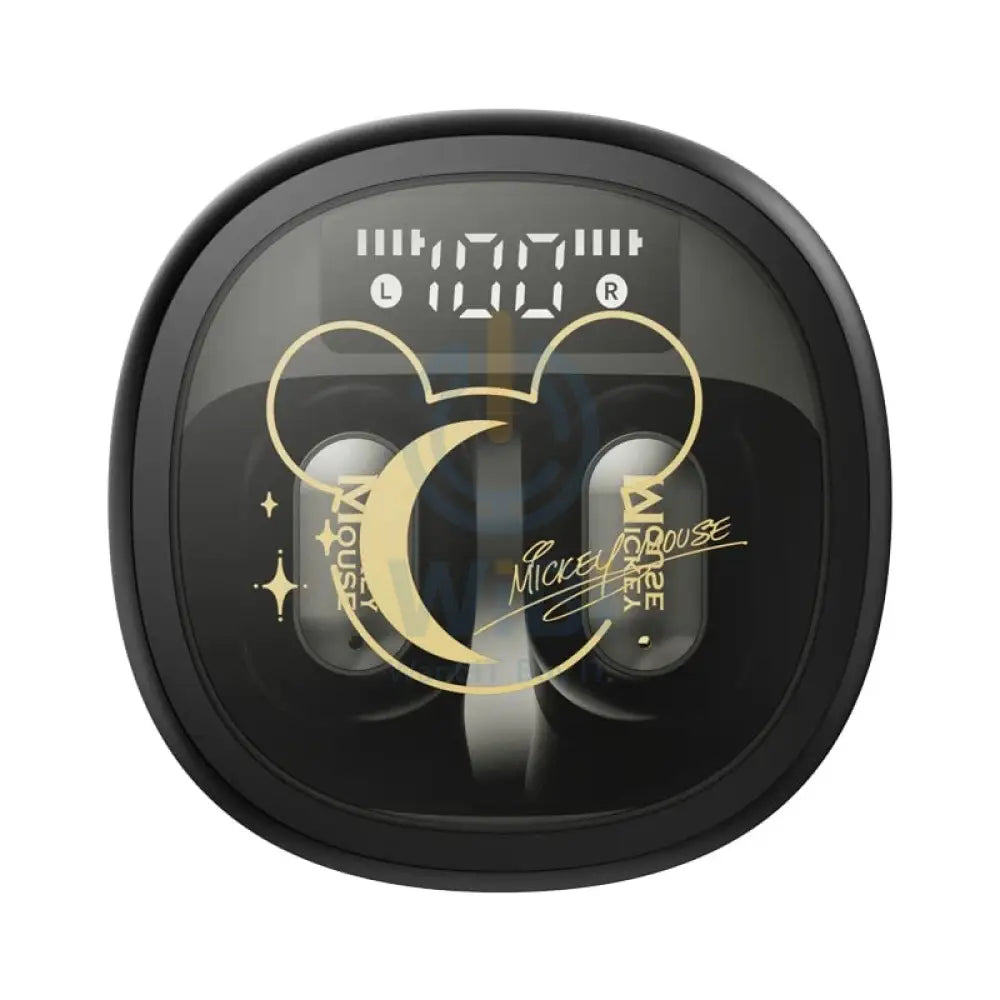 ديزني QS-HWT02 بلوتوث لاسلكي سماعات الرأس - ميكي أسود اكسسوارات الصوت > سماعات الرأس