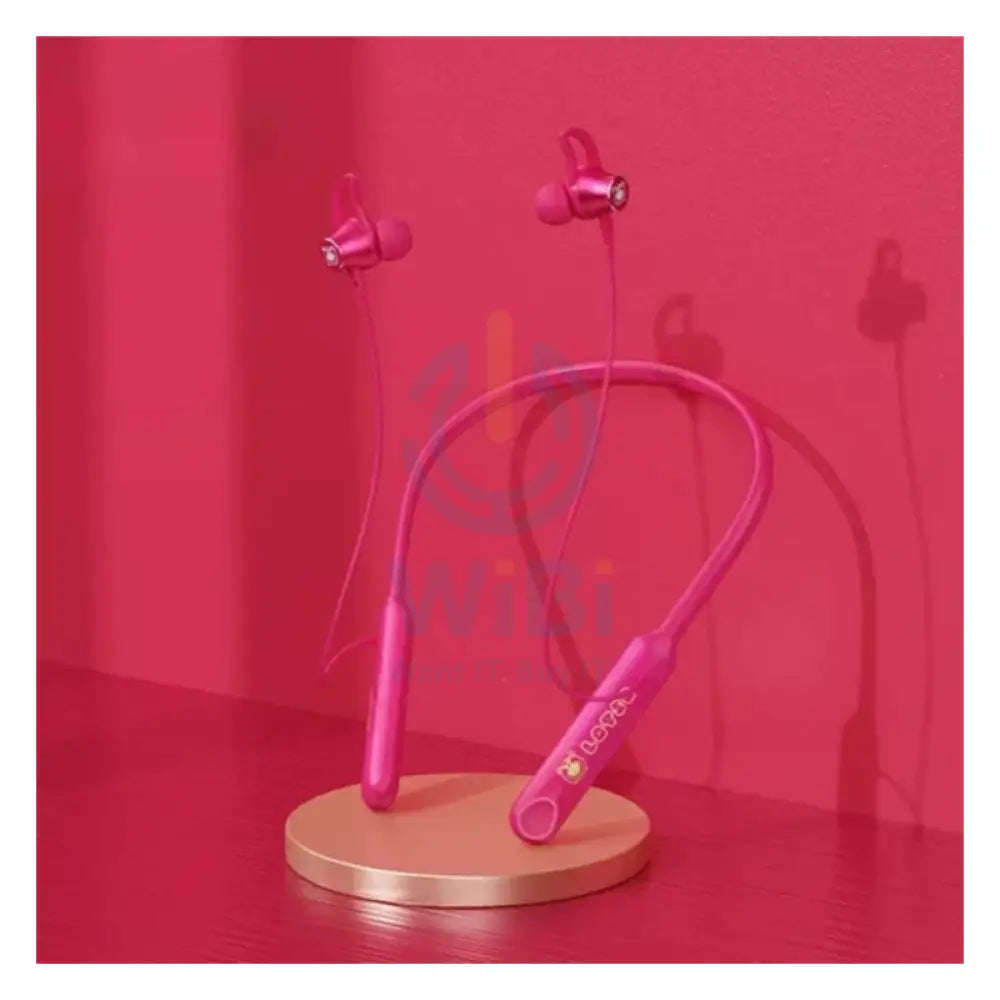 Disney QS-Q5 Bluetooth Wireless Sport headphones - Lotso Rose Red Accessories > Audio > Headphones