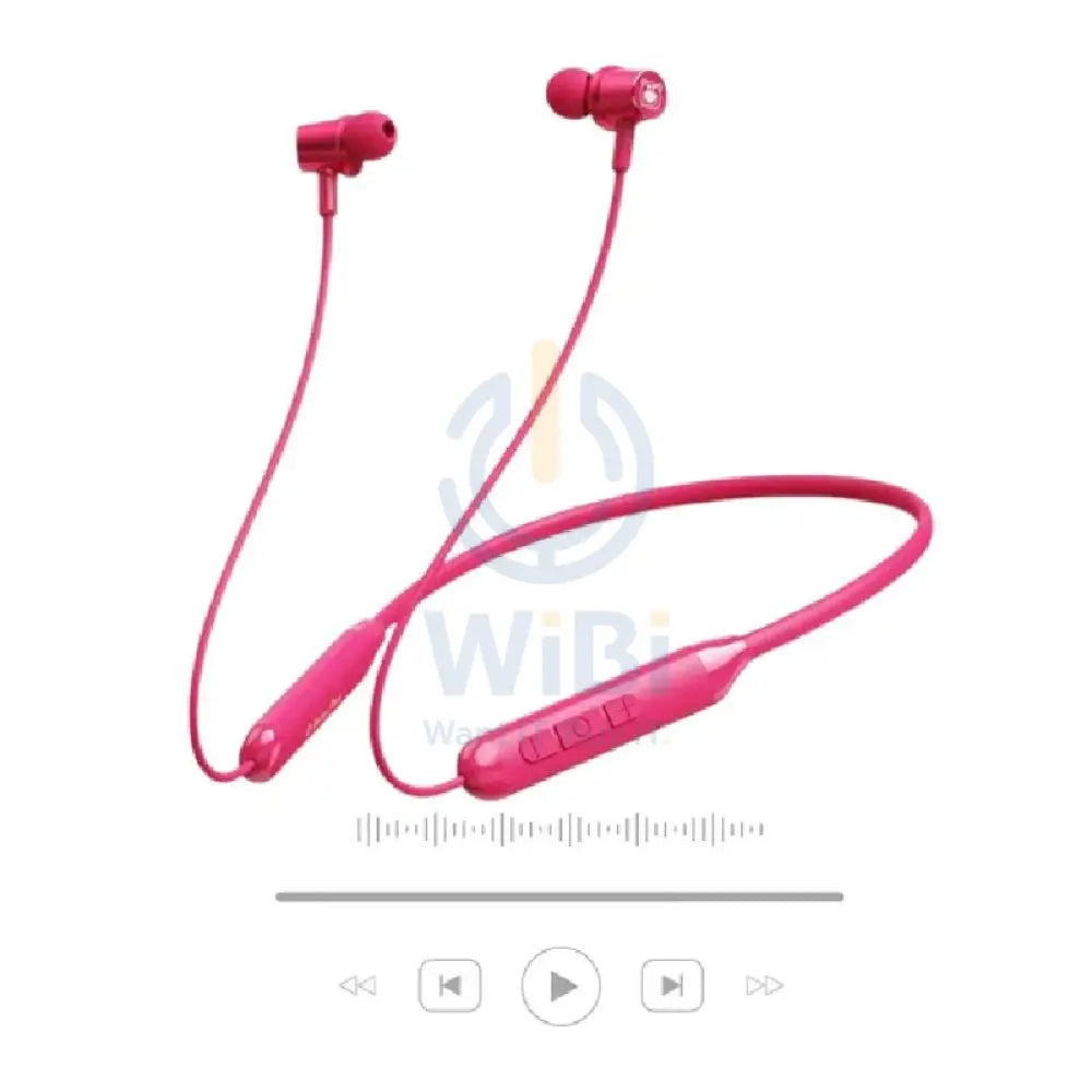 Disney QS-Q6 Bluetooth Wireless Sport headphones - Lotso Rose Red Accessories > Audio > Headphones