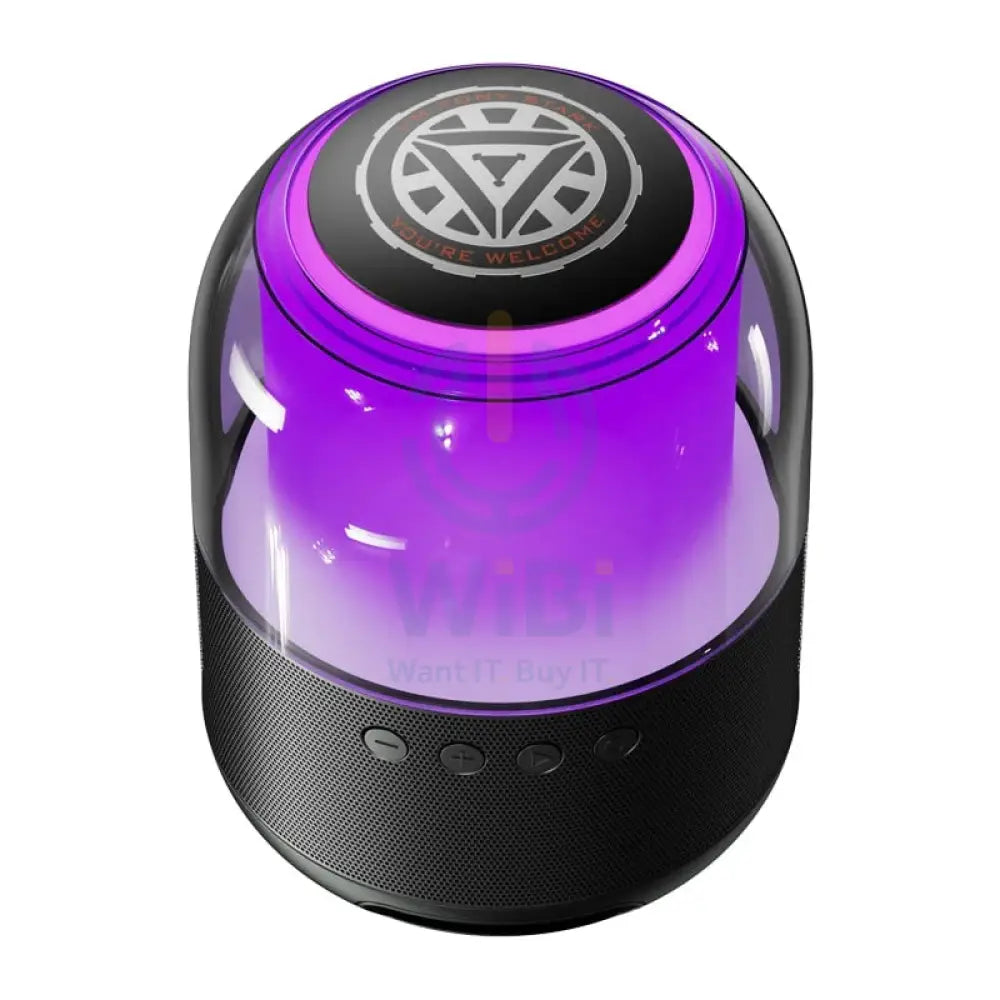 Disney QS-S1 Smart Bluetooth Speaker - Ironman Reactor Black Accessories > Audio > Speakers