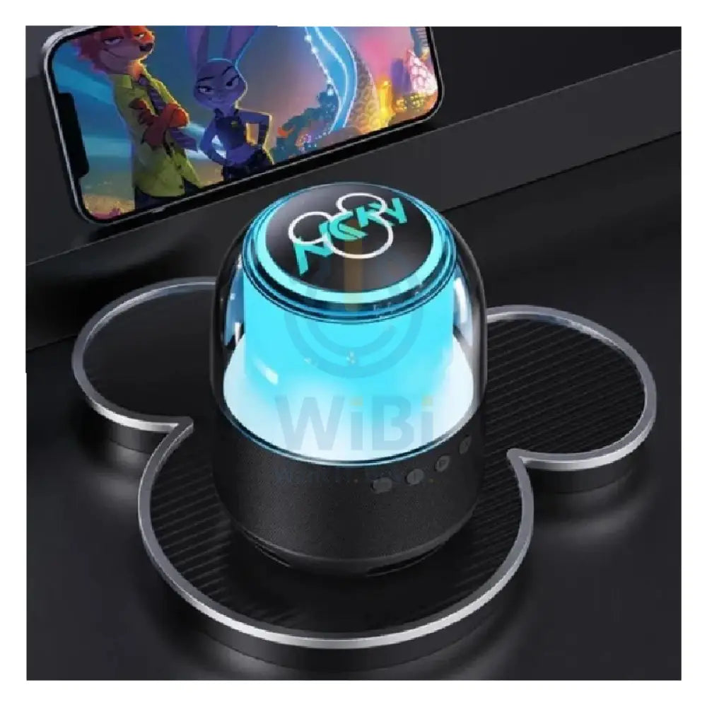 Disney QS-S1 Smart Bluetooth Speaker - Mickey Black Accessories > Audio > Speakers