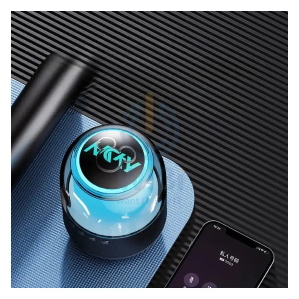 Disney QS-S1 Smart Bluetooth Speaker - Mickey Black Accessories > Audio > Speakers