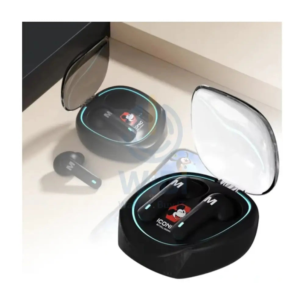 Disney QS-T2 Bluetooth Wireless headphones - Mickey Black Accessories > Audio > Headphones