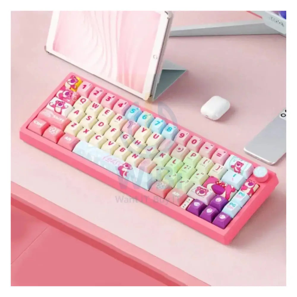 Disney QS-X66 Lotso Series Mechanical Keyboard - Green axis Accessories > Keyboard & Mouse