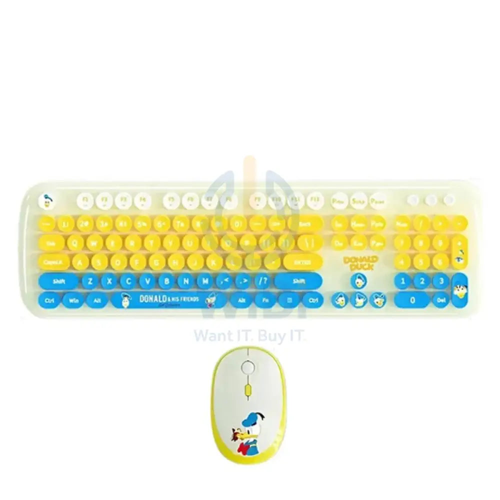 Disney Wireless Keyboard and Mouse - Donald Duck Accessories > Keyboard & Mouse