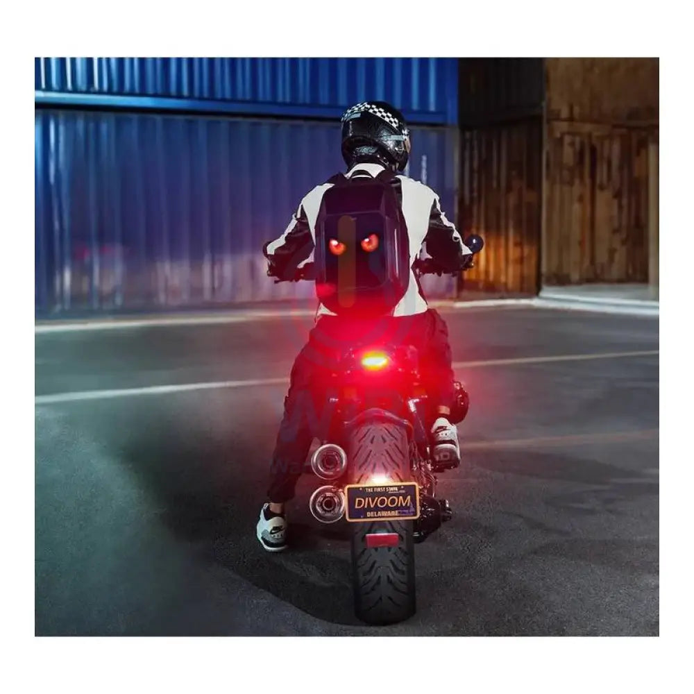 Divoom CyberBag Customizable Pixel LED Animation Display Backpack - Black Accessories > Bag