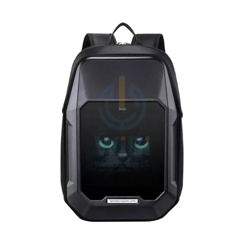 Divoom CyberBag Customizable Pixel LED Animation Display Backpack - Black Accessories > Bag