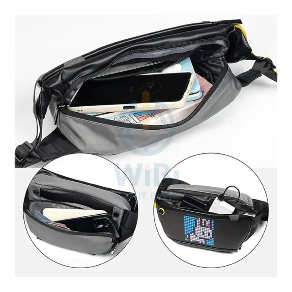 Divoom Pixoo Sling Bag - Black Accessories > Bag
