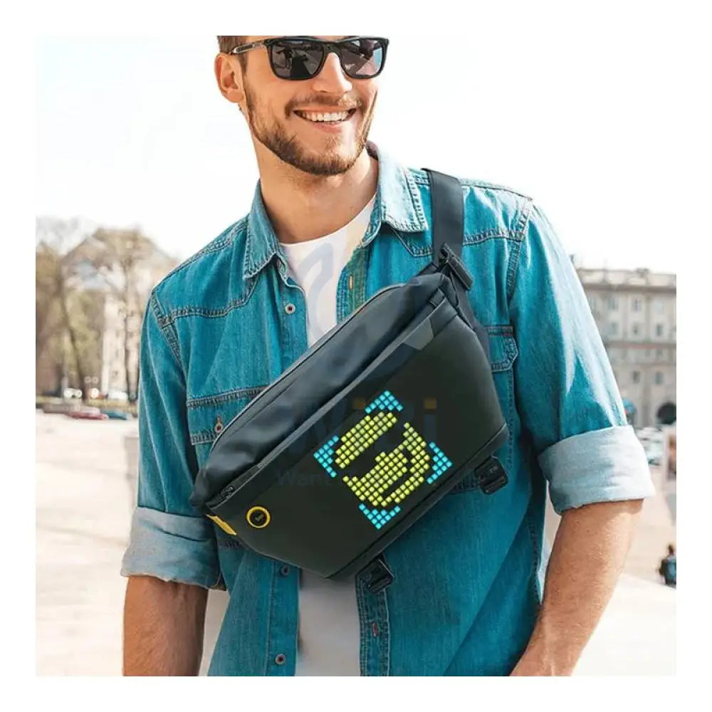 Divoom Pixoo Sling Bag - Black Accessories > Bag