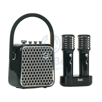 Divoom SongBird SE Portable Bluetooth Speaker With Dual Microphone Karaoke Function - Black Accessories > Audio >