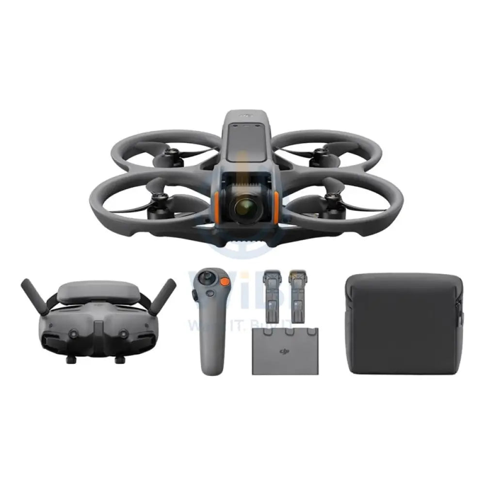 DJI Avata 2 Fly More Combo (3 Batteries) - 2150mAh / 12MP / 4K HDR / WiFi - Black Smart Devices > Drones & Accessories
