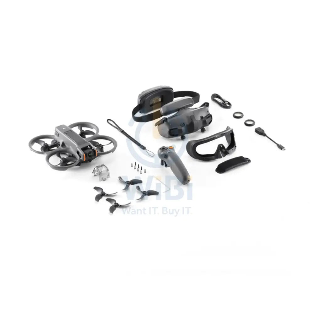 DJI Avata 2 Fly More Combo (3 Batteries) - 2150mAh / 12MP / 4K HDR / WiFi - Black Smart Devices > Drones & Accessories
