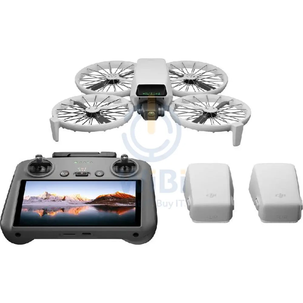 DJI Flip Drone (DJI RC 2) with Fly More Combo - 48MP / 4K UHD / Wi-Fi Smart Devices > Drones & Accessories