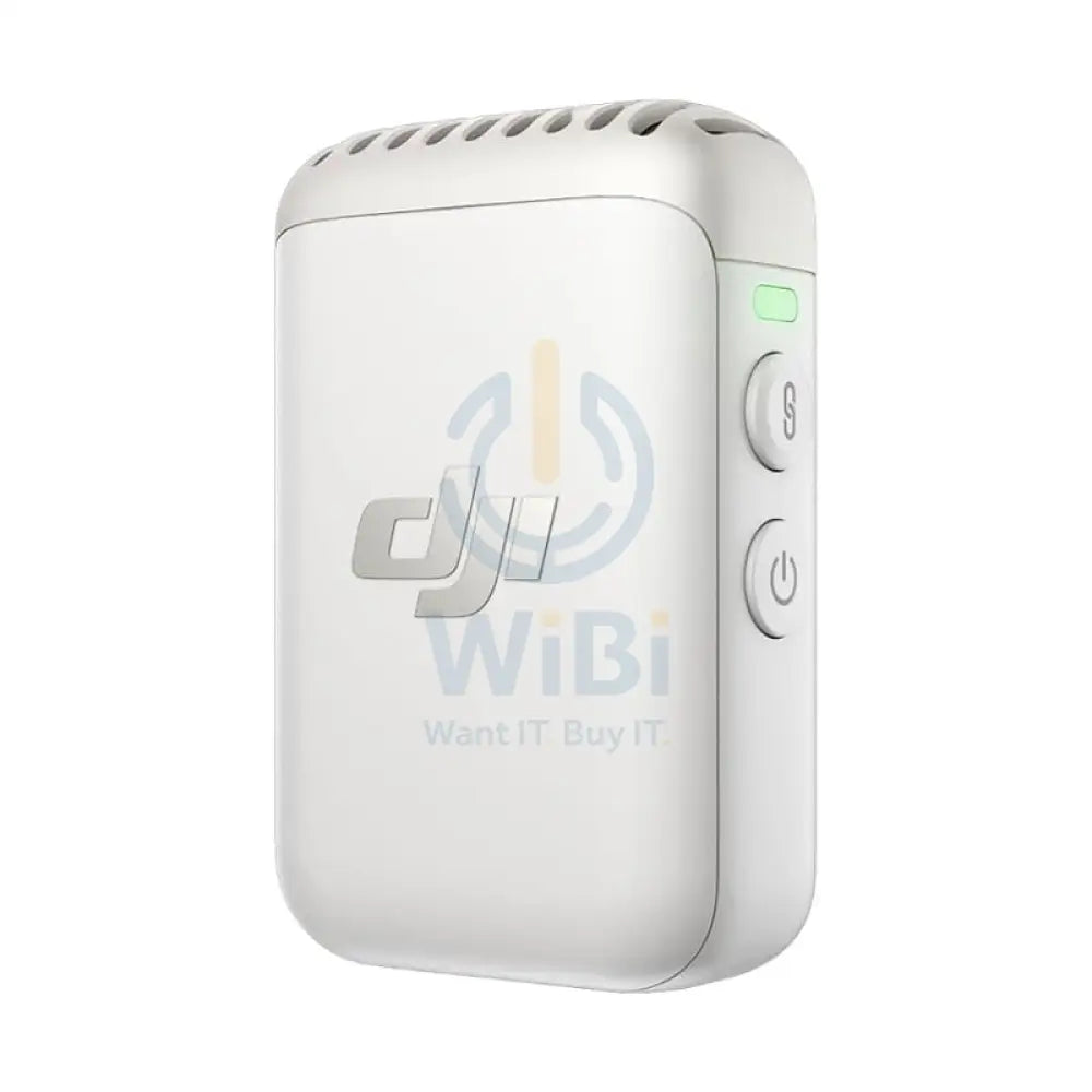 DJI Mic 2 Transmitter Microphone - 2.4 GHz / 360mAh / Bluetooth / USB-C - Pearl White Accessories > Smart Devices