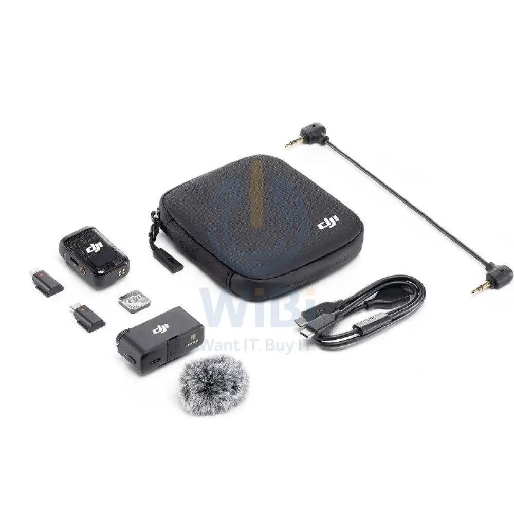 DJI Mic 2 Wireless Microphone Single Kit - (1 TX + 1 RX) Accessories > Audio > Microphone