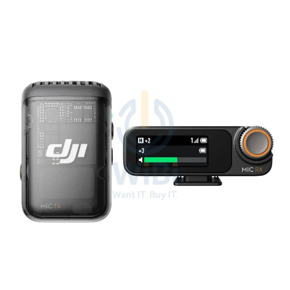 DJI Mic 2 Wireless Microphone Single Kit - (1 TX + 1 RX) Accessories > Audio > Microphone