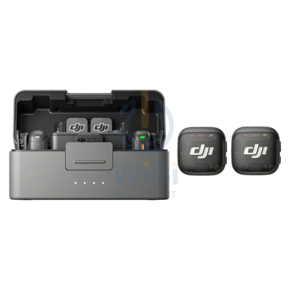 DJI Mic 3 (2 TX + 1 RX + Charging Case) Accessories > Audio > Microphone