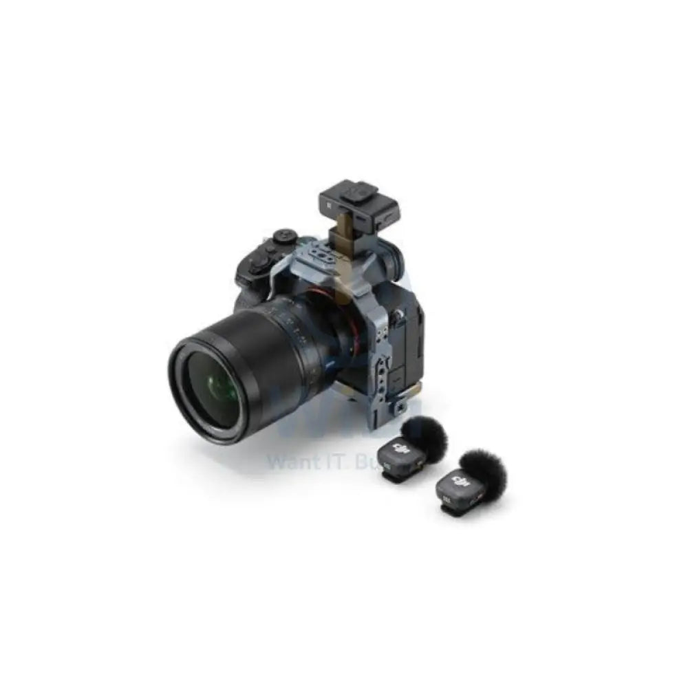 DJI Mic 3 (2 TX + 1 RX + Charging Case) Accessories > Audio > Microphone