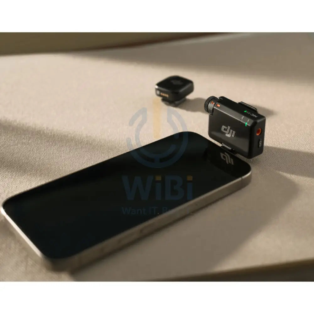 DJI Mic Mini (2 TX + 1 RX + Charging Case) Accessories > Audio > Microphone
