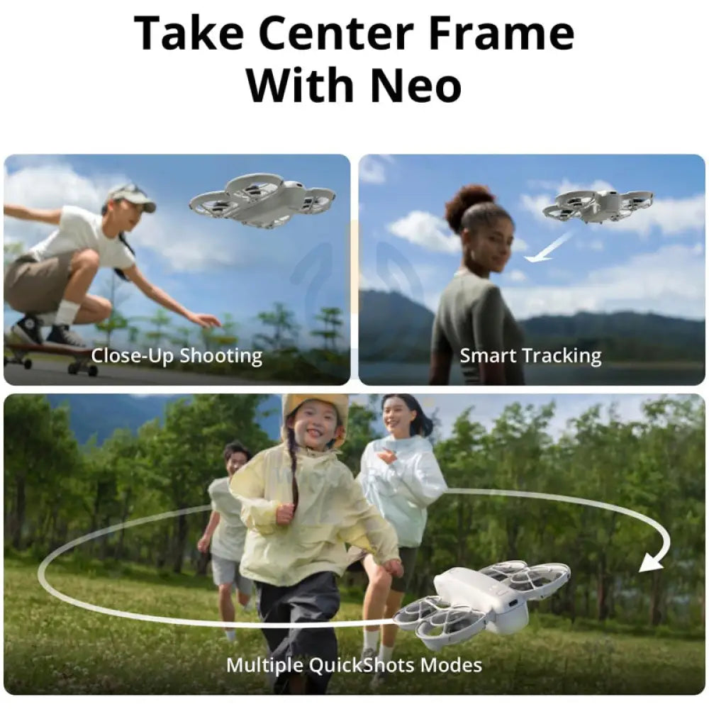 DJI Neo Drone 4K UHD Camera - 12MP / WiFi / 2880p Full HD - Gray Smart Devices > Drones & Accessories