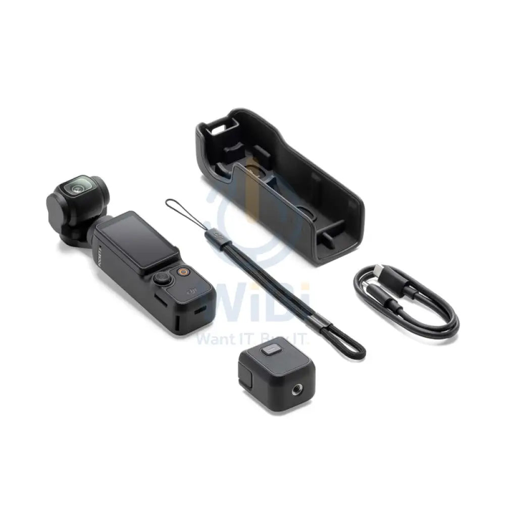 DJI Osmo Pocket 3 Digital Vlogging Camera - LCD / USB / Bluetooth / Wi-Fi - Black (Standard Combo) Cameras > Camcorders