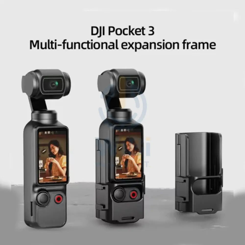 DJI Osmo Pocket 3 Expansion 3 محول - قابل للتعديل / أسود اكسسوارات > كاميرات