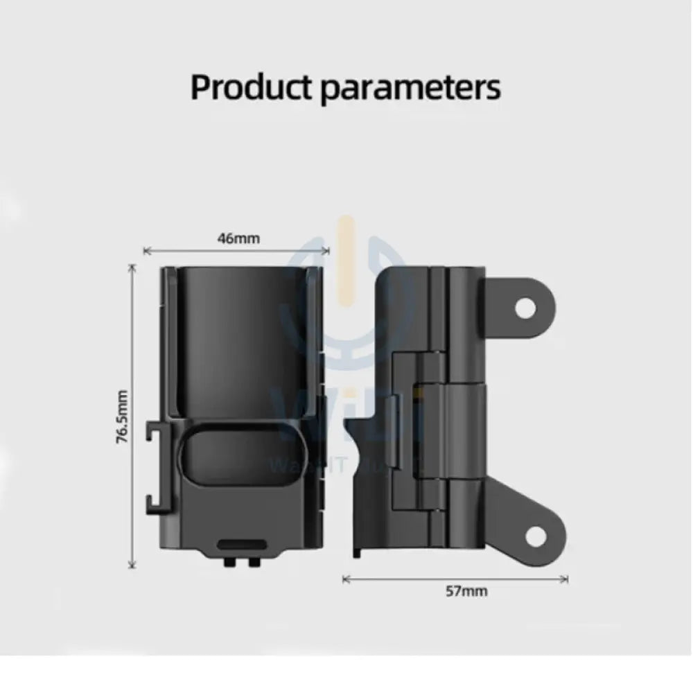 DJI Osmo Pocket 3 Expansion 3 محول - قابل للتعديل / أسود اكسسوارات > كاميرات