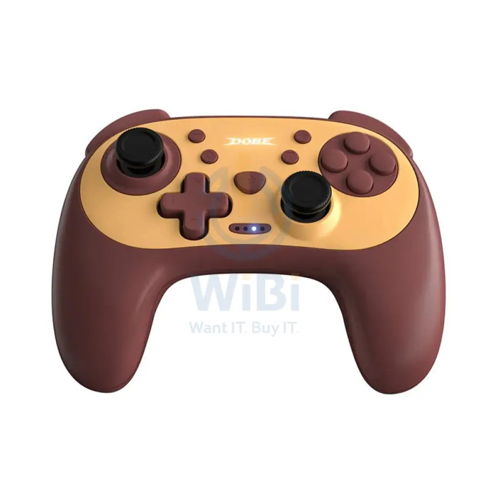 DOBE Panda Wireless Controller For Nintendo Switch - Brown Accessories > Gaming Controllers > Gaming Zone
