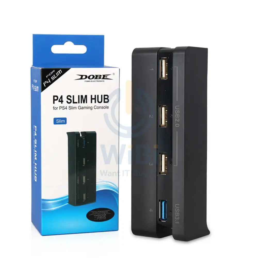 DOBE TP4-821 USB HUB FOR PlayStation 4 Slim - Black Accessories > Other Accessories > Gaming Zone
