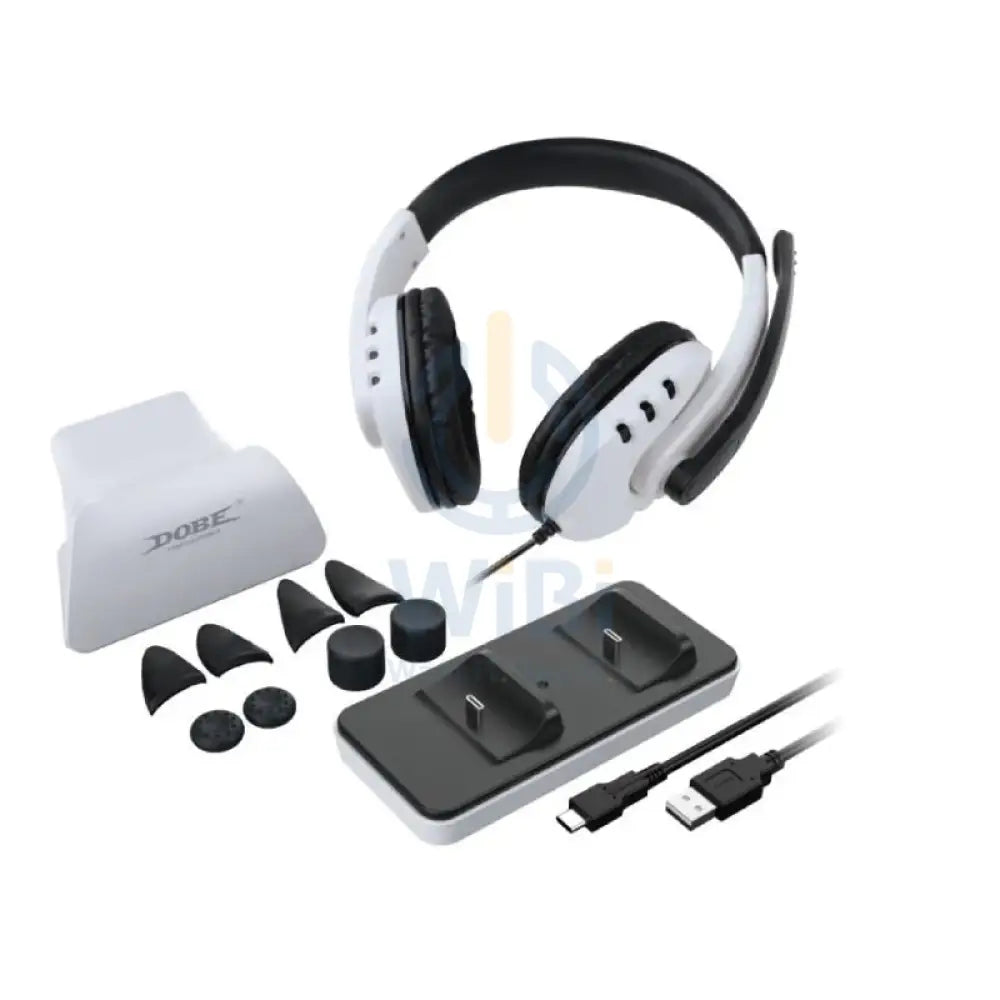 DOBE TP5-0578 12-in-1 Game Kit for P5 - White Accessories > Other Accessories > Gaming Zone