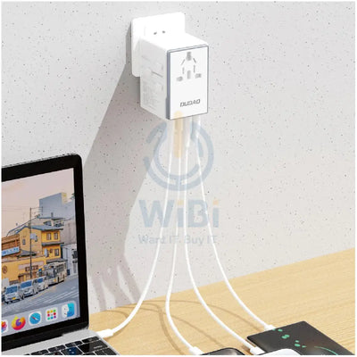 DUDAO A65 PRO Travel Adapter - 65W / White Accessories > Power Adapters