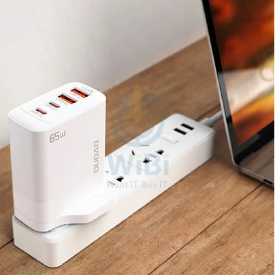 دوداو A65UK GAN PDشاحن سريع - 65W / أبيض اكسسوارات > طاقة محولات