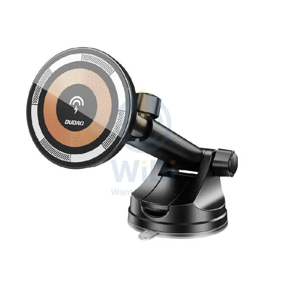 DUDAO F12 MAX + Magnetic Charging Car Mount Holder - Black Accessories > Mobiles & Tablets > Mobiles > Mobile Holder