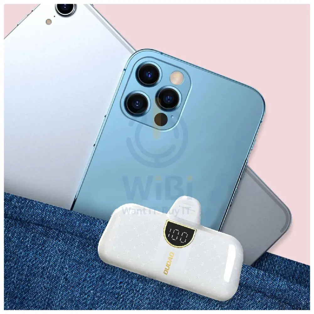 DUDAO K20SL Mini Power Bank - 5000mAh / White Accessories > Power Bank