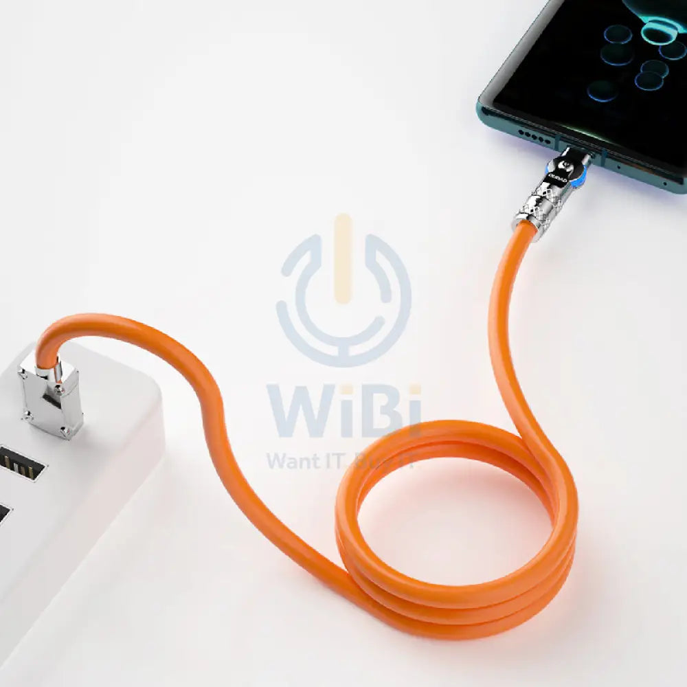 DUDAO L24AC Data Cable - 1 Meter / 120W / Orange Accessories > Cables & Converters > Cables