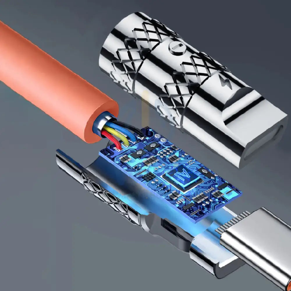 DUDAO L24AC Data Cable - 1 Meter / 120W / Orange Accessories > Cables & Converters > Cables