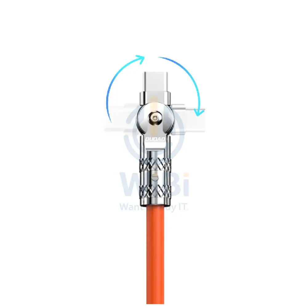 DUDAO L24CL Data Cable - 1 Meter / 30W / Type-C / Lightning / Orange Accessories > Cables & Converters > Cables