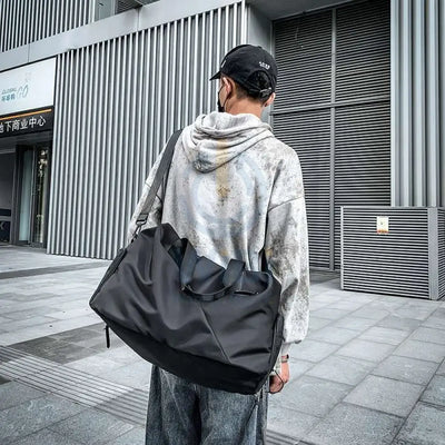 Duffle Gym Bag - Grey Outdoor & Travel > Bags