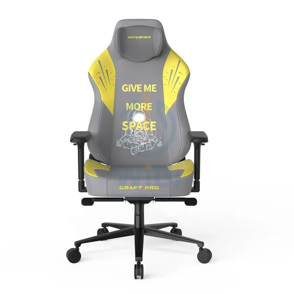 DXRacer Craft Pro Astronaut Gaming Chair - Grey/Yellow Accessories > Chairs > Gaming Zone > Offer Zone