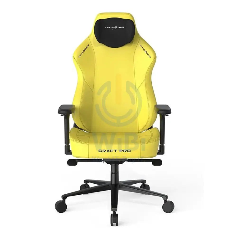 كرسي DXRacer Craft برو الألعاب الكلاسيكية - أصفر اكسسوارات > كراسي >منطقة الألعاب