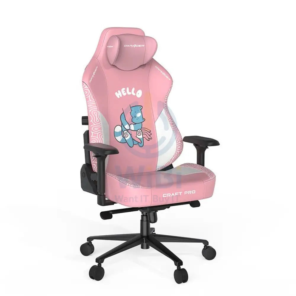 DXRacer Craft Pro Hallo Cat Gaming Chair - Pink Accessories > Chairs > Gaming Zone