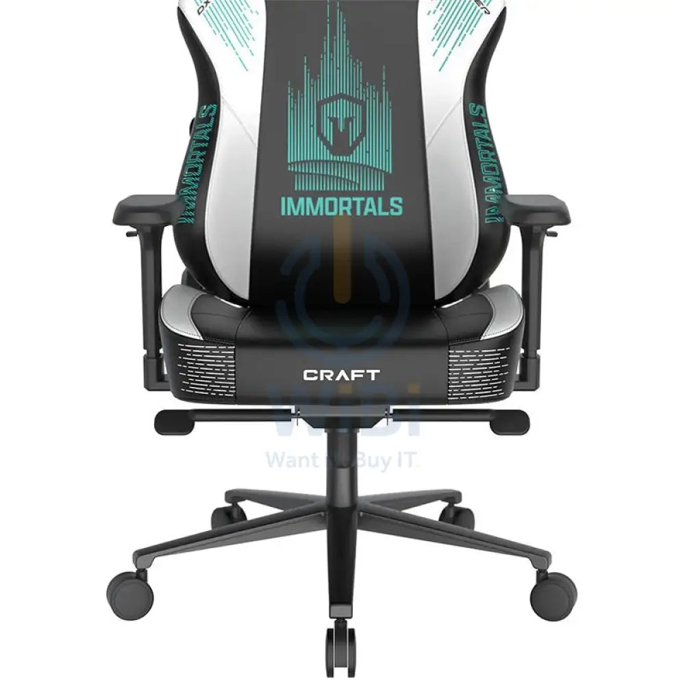 DXRacer Craft Pro Immortals Gaming Chair - Black/White Accessories > Chairs > Gaming Zone > Offer Zone